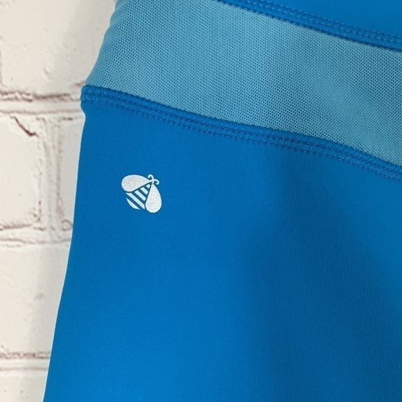 CEE bee CHERYL BURKE Leggings Size M Crop Pants with Mesh Inserts Size Medium - Picture 3 of 8